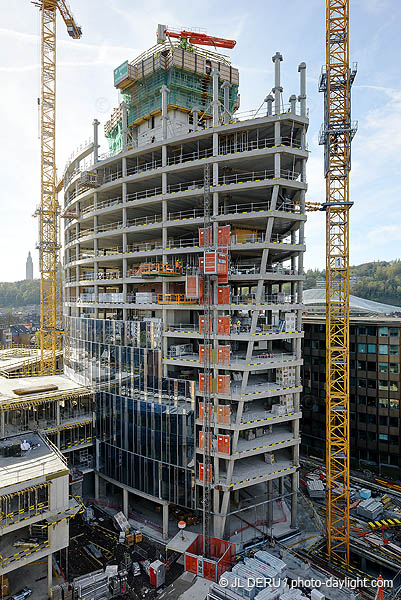 tour des finances à Liège